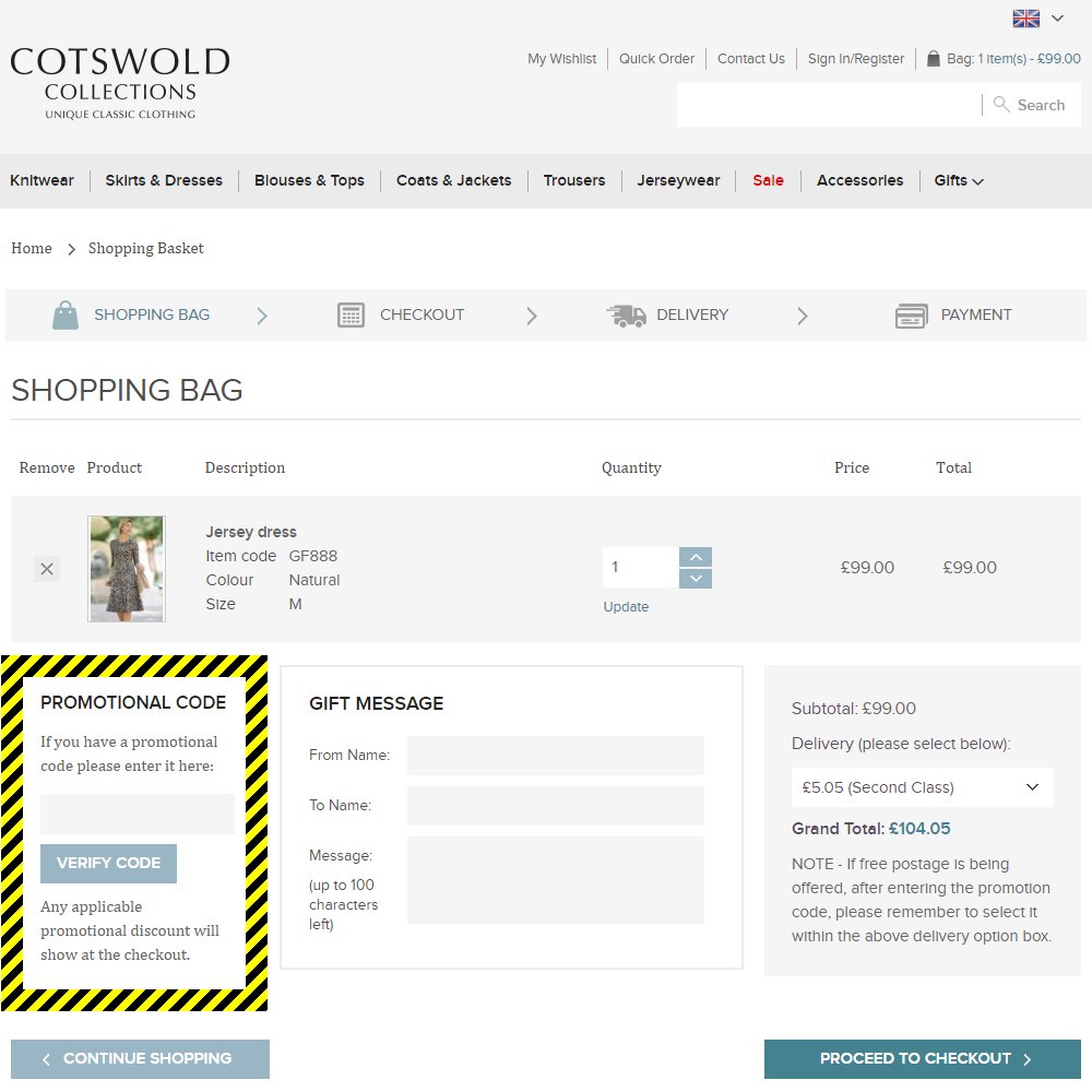 Cotswold Collections Discount Code