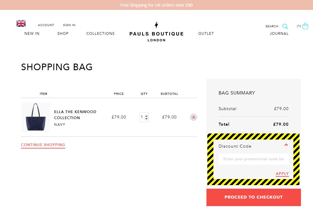 Pauls Boutique Discount Codes - 50% Off in December 2023