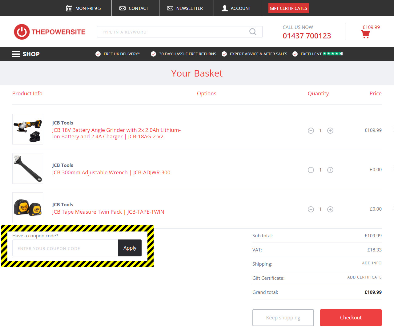 The Power Site Discount Code